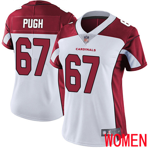 Arizona Cardinals Limited White Women Justin Pugh Road Jersey NFL Football 67 Vapor Untouchable